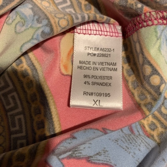 NWOT pucci inspired dress XL super cute! Runs small see description for measure - Picture 4 of 5